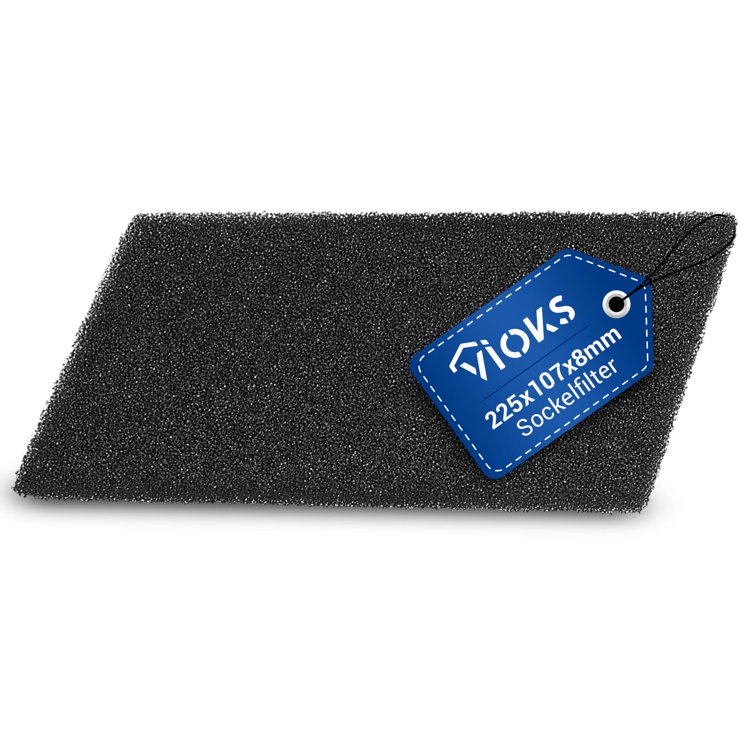 Foam Filter 225x107x8mm Replacement for Whirlpool 481010354757 Sponge Filter for Heat Exchanger Tumble Dryer