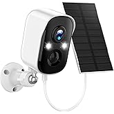 Sofiwaa Security Cameras Wireless Outdoor, 2K Battery Powered Color Night Vision Camera, PIR Motion Detection, IP66 Waterproof, Cloud Storage/Mic-SD, Instant Alert, 2.4GHz WiFi, Solar Camera for Home