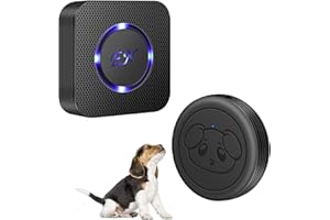 EverNary Dog Door Bell, Dog Doorbells for Potty Training, Wireless Dog Bells for Door to Go Outside, Door Bell for Dogs to Go Potty (1 Receiver and 1 Transmitter)