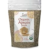 Jiva Organics Organic Ajwain Seeds 7 ounce Bag - Whole Carom Seed, Ajamo, 100% Natural & Non-GMO