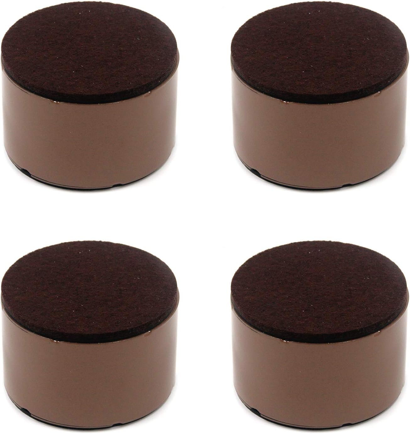 Tulead Round Furniture Risers Bed Riser Self-Adhesive Table Desk Riser Block Cabinet Post 3.15