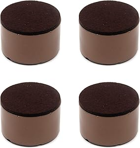 Tulead Round Furniture Risers Bed Riser Self-Adhesive Table Desk Riser Block Cabinet Post 3.15