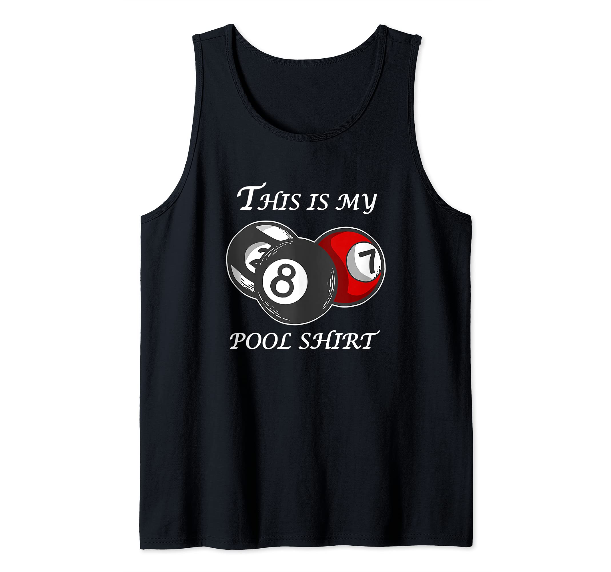This Is My Pool Billiard Funny Pool Player Tank Top