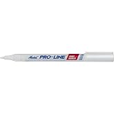Markal Pro-Line Fine Tip Liquid Paint Marker with 1/16" Bullet Tip, White (Pack of 12)