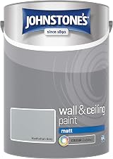 Johnstone's Wall & Ceiling Paint Manhattan Grey Matt Emulsion 5L