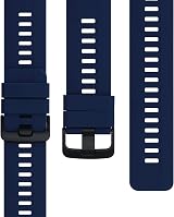 kwmobile 2x Straps for HONOR Watch GS Pro Silicone Replacement Bands Black Dark view 6