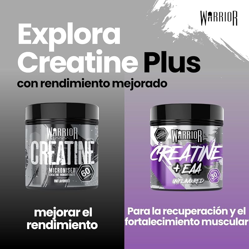 Creatina Monohidratada + EAA 270g - 30 doses - Fórmula para recuperação e apoio muscular com suplemento de desempenho - Pó essencial de aminoácidos para treino (sem sabor)