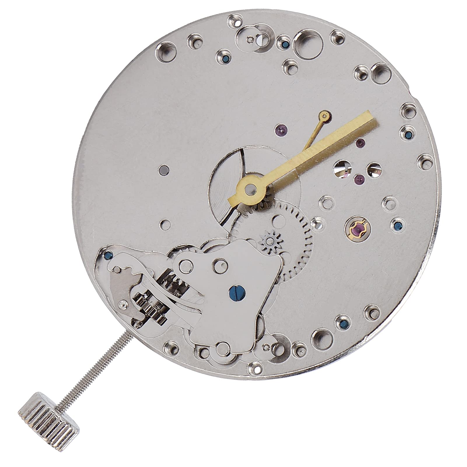 ZJchao Mechanical Watch Movement, ST3600 1.5in Diameter Movement Mechanical Watch Repairing Maintenance Replacement Accessory Round Watch Movements Kit for Watch Repair