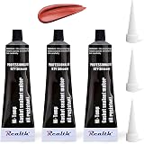 Realth Silicone Gasket Maker 3 Pack High Temp RTV 3.53 Oz Ultra Red 100g