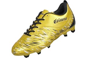 EPIMENO Soccer Cleats Boys Girls Kids Firm Ground Unisex Football Baseball Shoes(Little Kid/Big Kid)