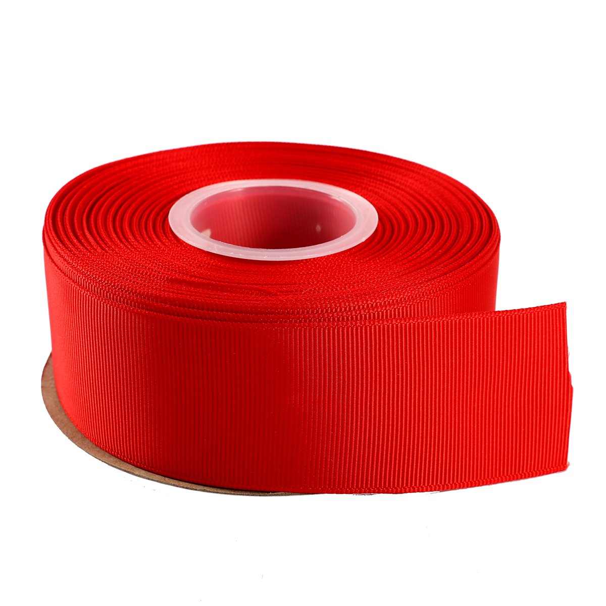 ITIsparkle 38mm Grosgrain Ribbon 22 Meters-Roll Set for Gift Wrapping Cake Decoration Party Favor Hair Braids Hair Bow Baby Shower Decoration Floral Arrangement Craft Supplies, Red Ribbon