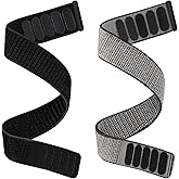 PBFairyy Watch Bands for Garmin Fenix 8 47mm/Fenix E 47mm/Fenix 7/Fenix 7 Pro/Fenix 6/Fenix 6 Pro/Fenix 5/5 Plus/Epix Gen 2/Approach S62/S60 Band,22mm Hook and Loop Quick Dry Nylon Strap Wristband