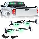 XRIDONSEN 2 in 1 Green White Emergency Strobe