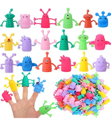 Amazon.com: McPhee Funny Gift Set Fantastic Finger Monsters