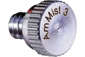 AmMist Mister Nozzle Stainless Steel Fog Nozzles Muti-Pack 0.30mm (0.012inch) Orifice 10/24 UNC Thread for Garden, Humidification, Outdoor Cooling, Dust Control, Landscaping (Multi-Pack) (23/packs)