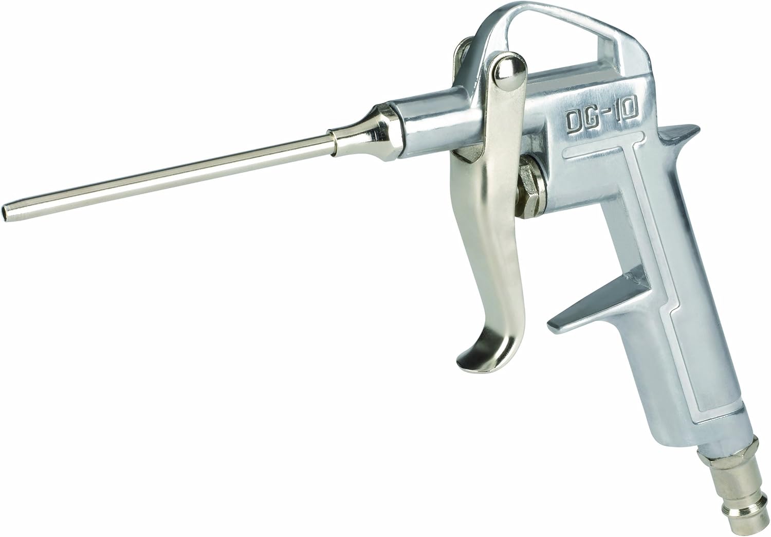 Einhell Grey Air Gun with Pressure Nipple Long, Metallic