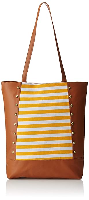 Kanvas Katha Womens Tote Bag (Tan)