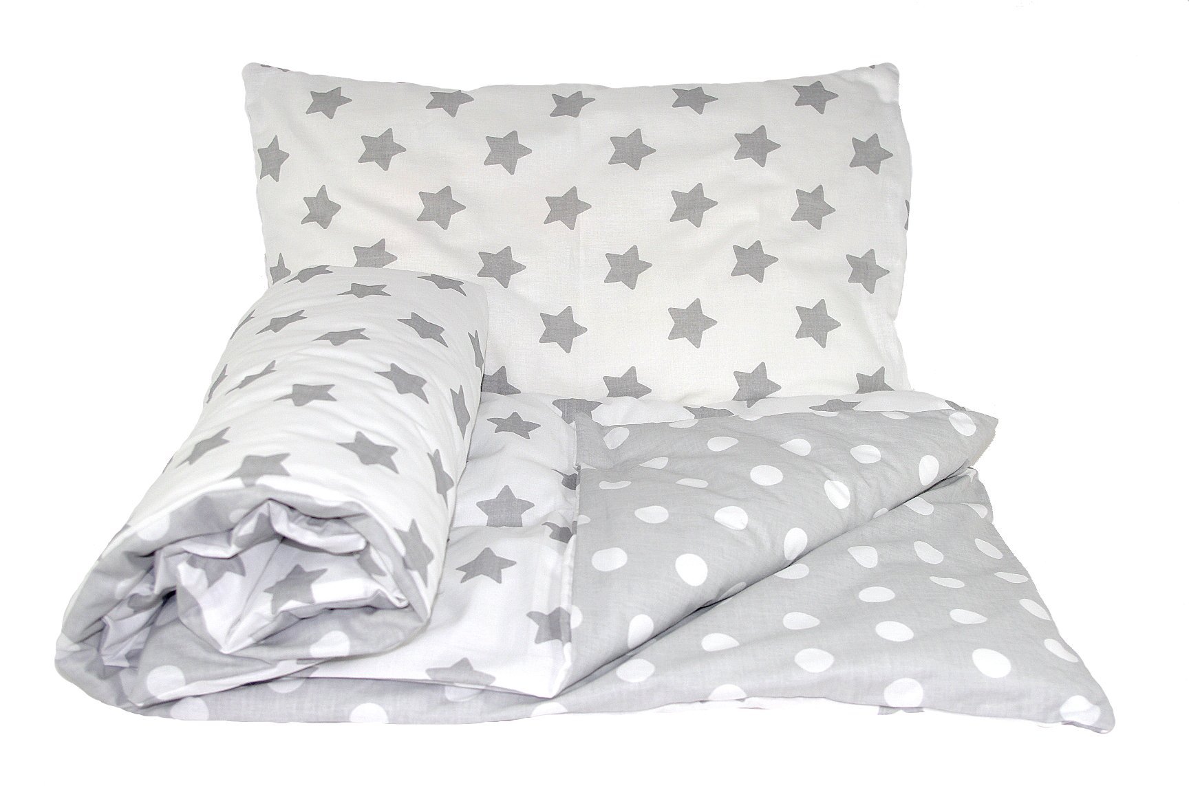 2 pcs PRAM Quilt Duvet and Pillow Set to fit Children pram Mini cot or Crib (1)