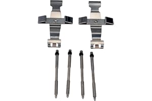 Dorman HW13781 Front Disc Brake Hardware Kit Compatible with Select Audi Models