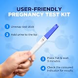 One Step Ultra Early 5 x 10mIU hCG Midstream Pregnancy Tests view 3