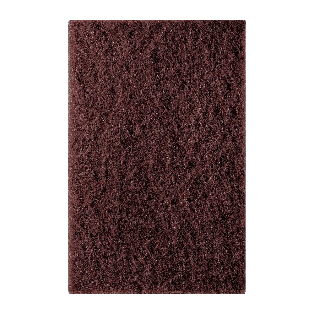 Mercer Abrasives 285MRN-20 6-Inch by 9-Inch Non-Woven Industrial Strength Hand Pads, Maroon, 20-Pack