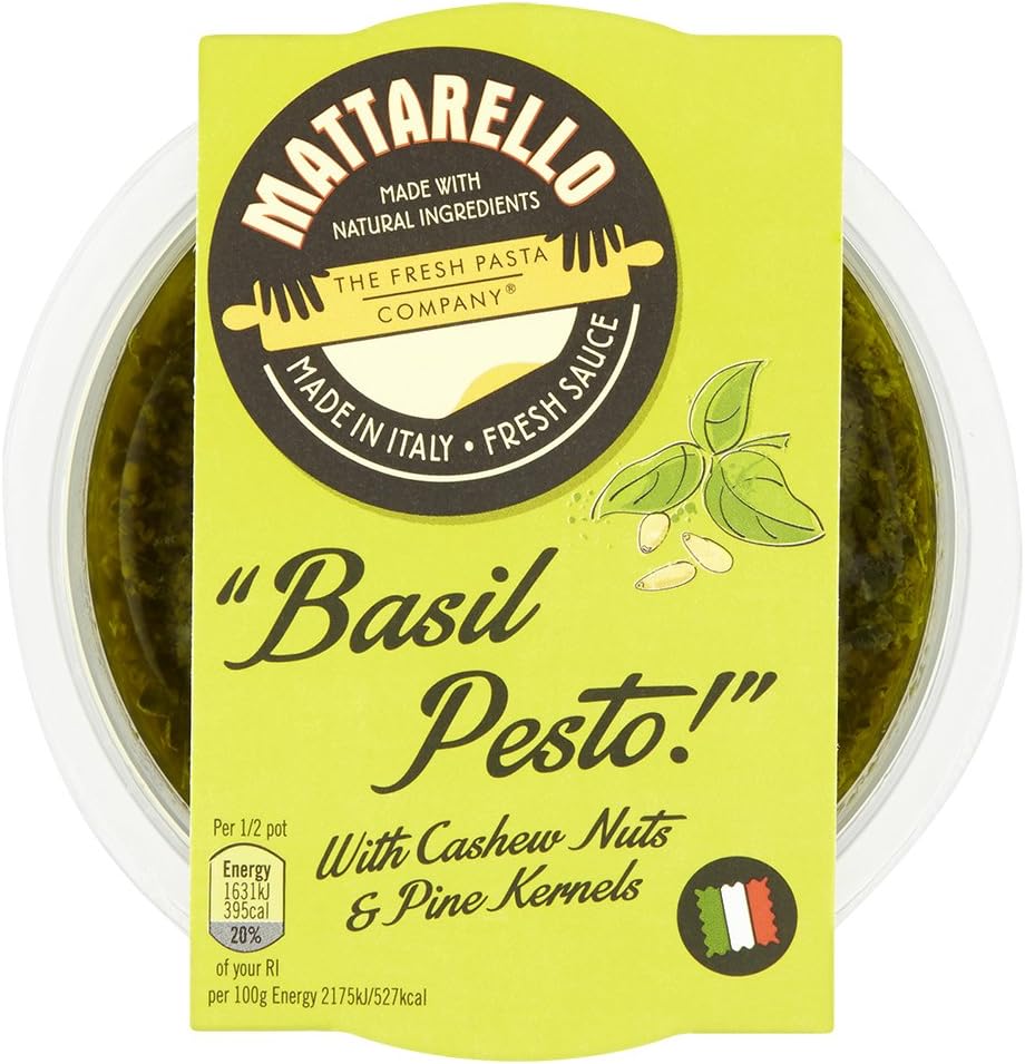 Mattarello by The Fresh Pasta Company Basil Pesto 150 g