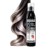 Le Black Purple Toning Shampoo – Shampoo for Blonde Hair, 8.45 Fl Oz, Formal Tone, Black/Platin – Enhance and Maintain Vibran