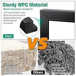 KINLINK 12x12 Picture Frames Black, Square Photo