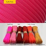 EdcX Paracord 4mm 550 Type III 32 STR Core 7 Sheath 100% Nylon 10m-300m view 2