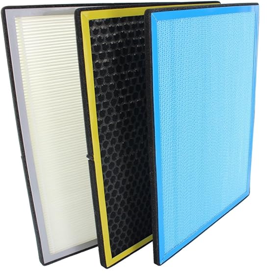 Filtersatz Von 3 Filtern Fur Luftreiniger Wdh Ap1101 Hepa Katalysator Aktiv Kohle Filter Amazon De Baumarkt