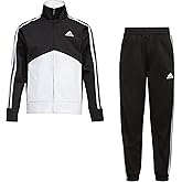 adidas boys 2-piece Color Block Tricot Track Set