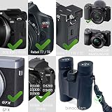 YMTHamaz3 Neoprene Camera Strap Binoculars Neck Sling Adjustable 3.8cm Wide view 4