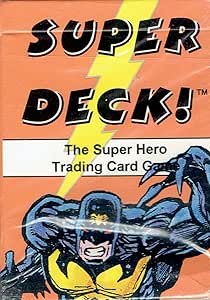 Amazon.com: Super Deck! The Super Hero Trading Card Game: Toys & Games