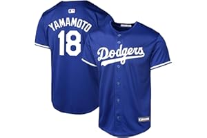 OUTERSTUFF Yoshinobu Yamamoto Los Angeles Dodgers MLB Kids Youth 8-20 Blue Alternate Player Jersey