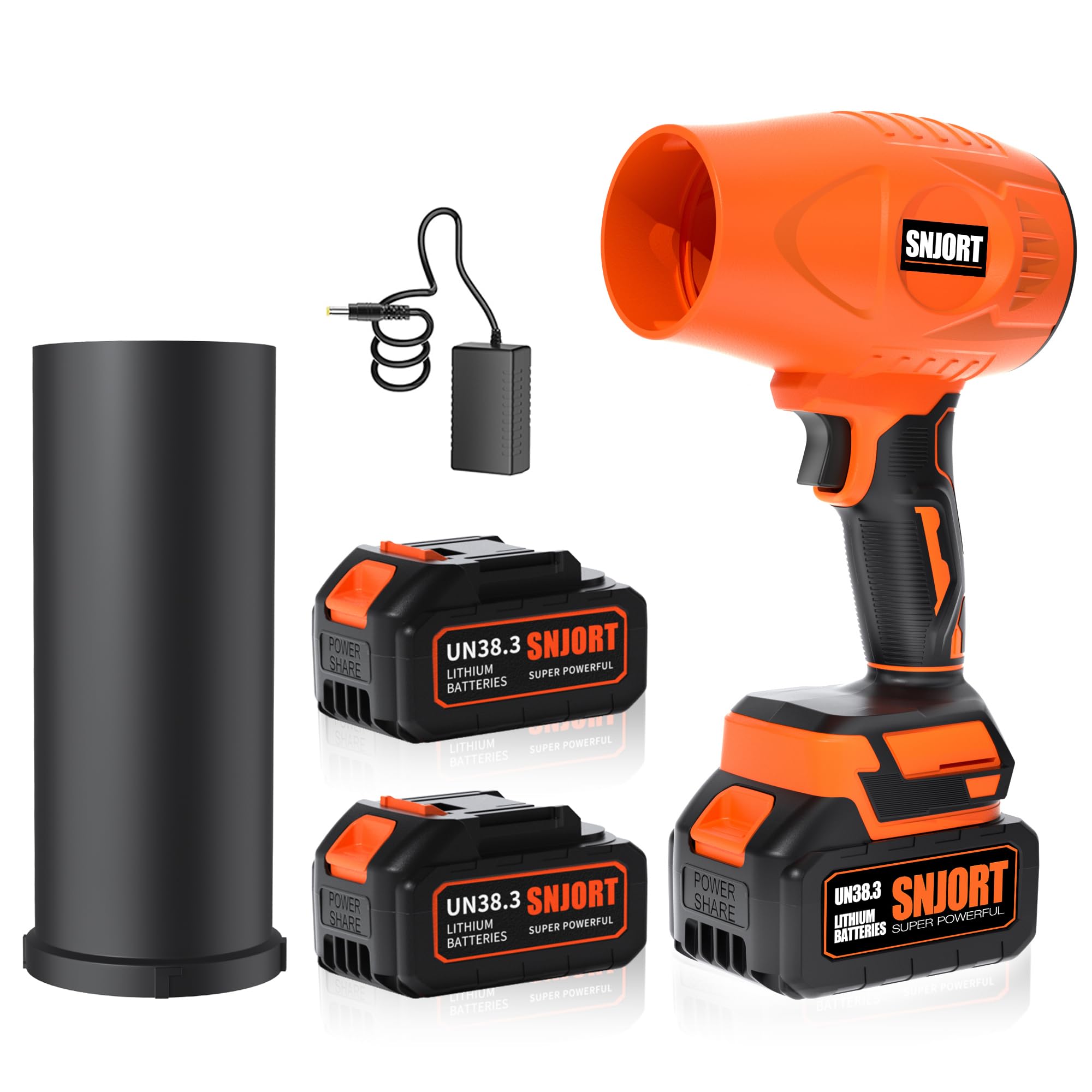 Photo 1 of Leaf Blower Cordless with Battery and Charger,500,000 RPM,Extended Nozzle,Lightweight Handheld Design,Blower for Patio Cleaning,car Blowing Water,Blowing Leaves and Dust