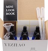 YIZHAO 30ml Clear Glass Dropper Bottles with Pipette Set of 6 view 6