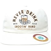 Sendero Provisions Co. Shootin' Hand Adjustable Strapback Hat with Screen Printed Design