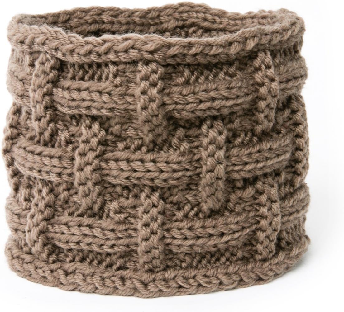 NISHAER Women's Chunky Cable Knitted Turban Headband Ear Warmer Head Wrap
