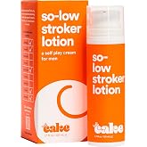 Hello Cake So-Low Stroker Lotion, 1.7 fl oz | Below the Belt Men's Solo Cream for Bator Bros, Natural Moisturizing Ingredients: Coconut Oil, Avocado Oil, Aloe Vera