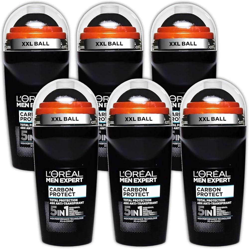 L'Oreal Men Expert Carbon Protect 48H Anti-Perspirant Roll On Deodorant 50ml