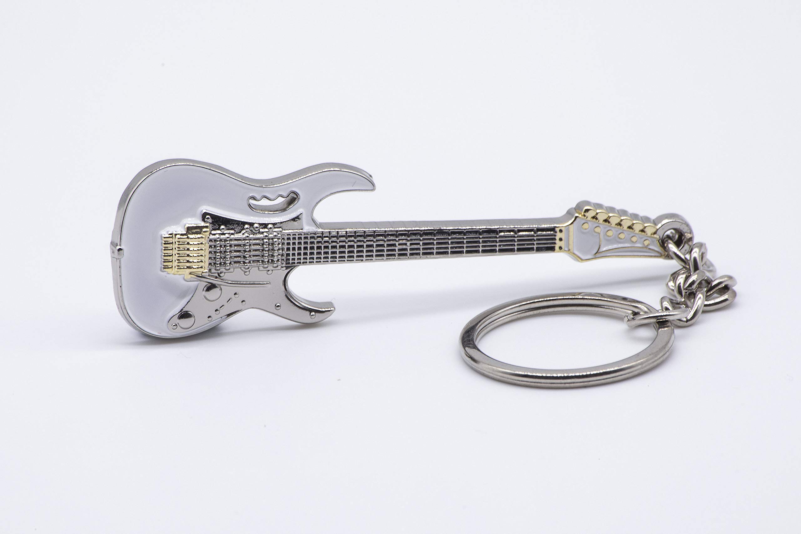 Gifticuffs Solid Metal Guitar Keyring-Steve Vai Signature Model