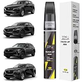 XNA Jet Black Mica(41W) for Mazda Touch Up Paint | Car Scratch Remover for Nicks and Chips Repair, 2-In-1 Quick &amp; Easy Fix Car Scratch Repair Kit with Exact Color-Matched