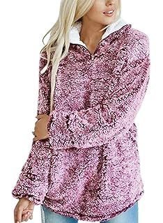 lavender sherpa pullover