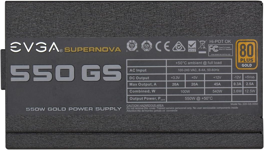 EVGA SuperNOVA GS 550 550W ATX 2.3