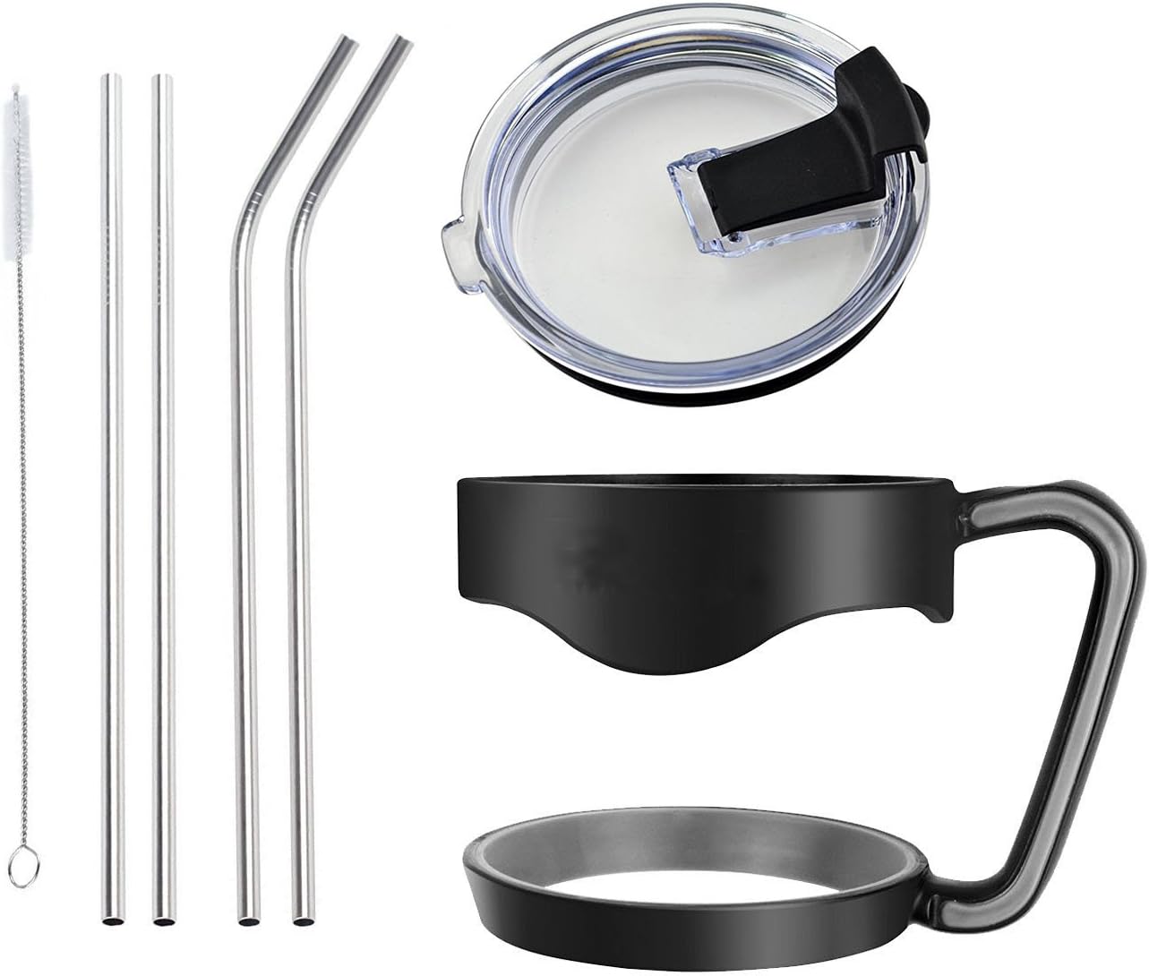 30 OZ Yeti Handle Accessory Kit 4 Stainless Straws