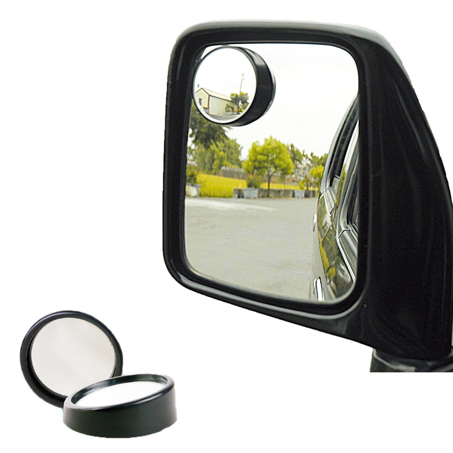 Hypersonic Side View Mirror Stick On Blind Spot Mirror For Car