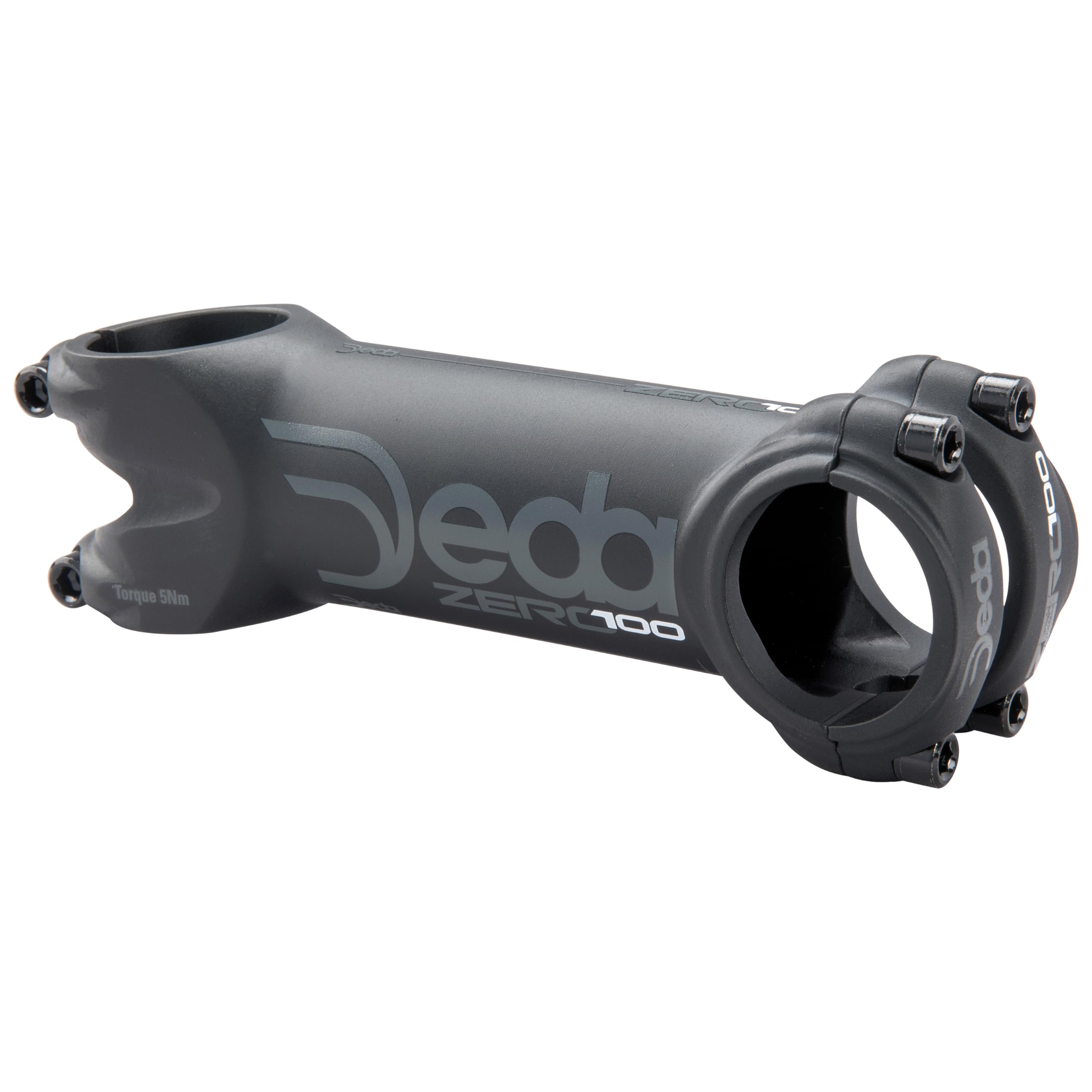 Deda Elementi Unisex's Zero100 Stem, Black on Black, 80mm