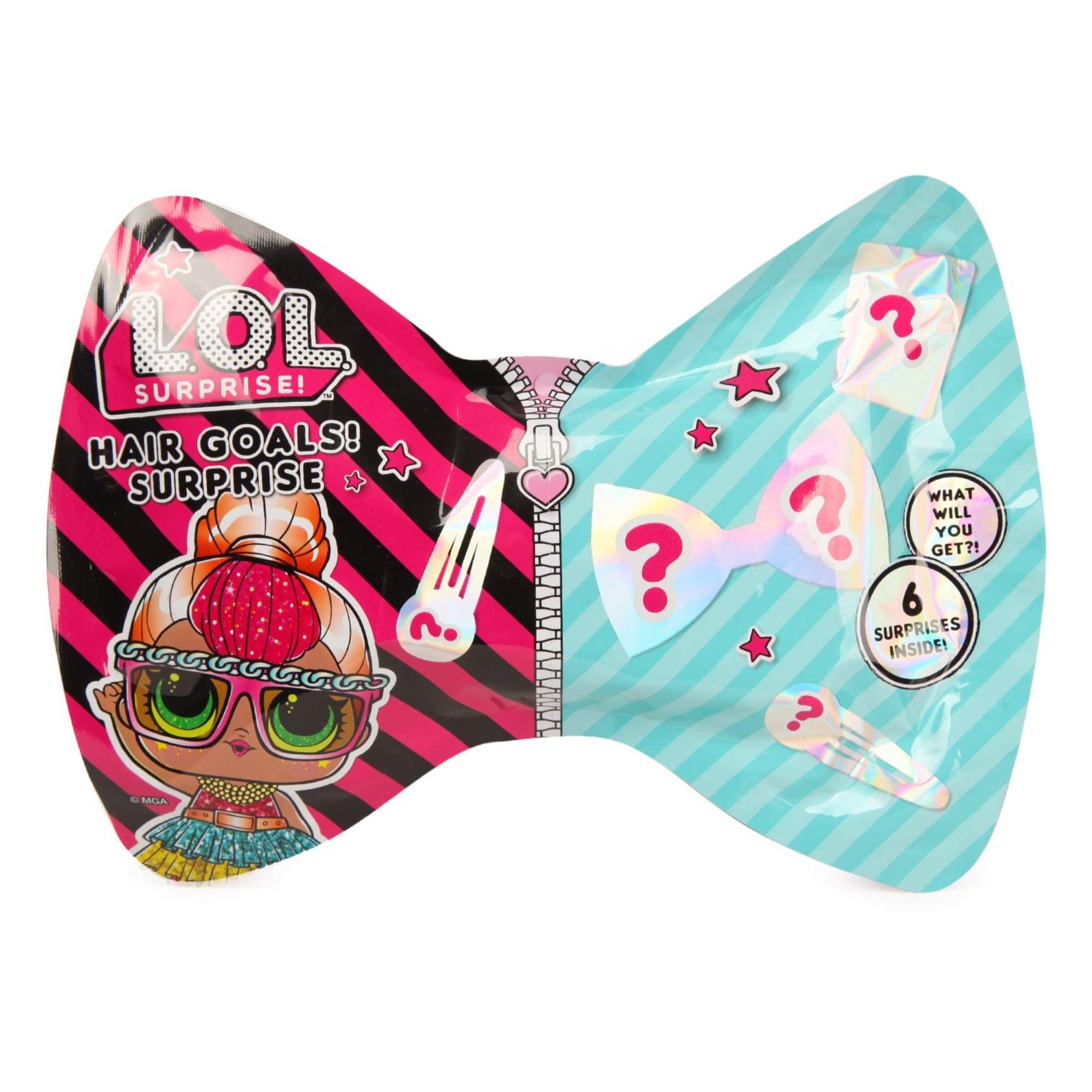 LOL Surprise! Hair Goals! Surprise Blind Pack with 6 Surprises Inside
