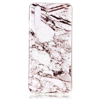 Lomogo Huawei P20 Case Soft Silicon Case Shockproof Anti-Scratch Marble Case Cover for Huawei P20 - LOYHU20941 L9