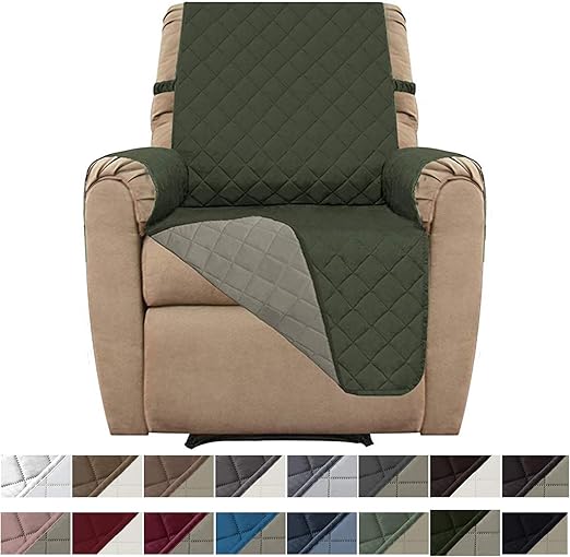 Amazon Com Easy Going Recliner Sofa Slipcover Reversible Sofa